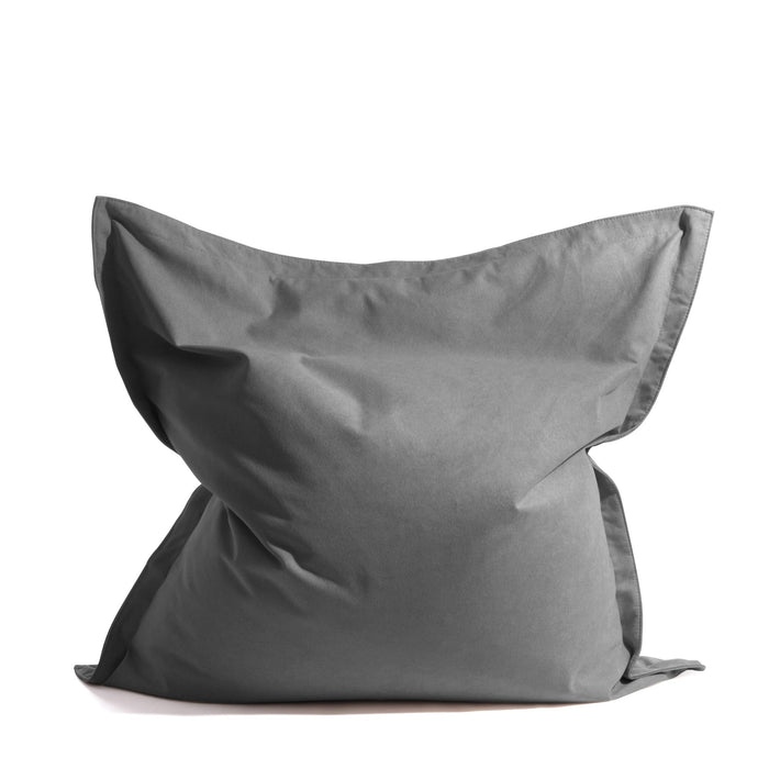 Pouf poltrona Cuscino Thin square in tessuto antimacchia Dali per interno dim.140x140 cm