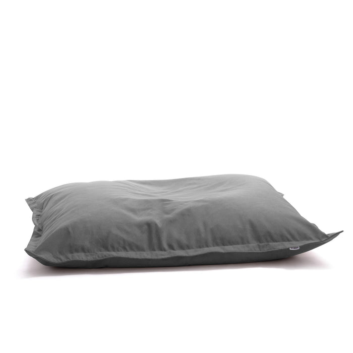 Pouf poltrona Cuscino Thin grande in tessuto antimacchia Dali per interno dim.140x175 cm