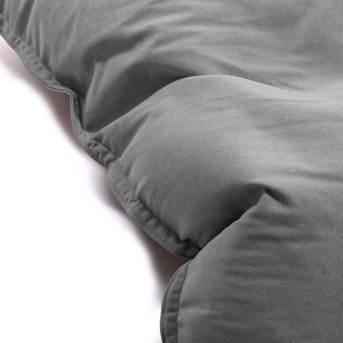 Pouf poltrona Cuscino Thin gigante in tessuto antimacchia Dali per interno dim.140x200 cm