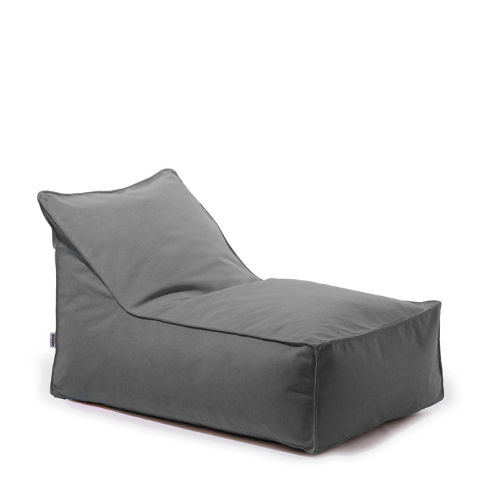 Pouf Poltrona Badd in tessuto antimacchia Dali Dim. 70x105 cm