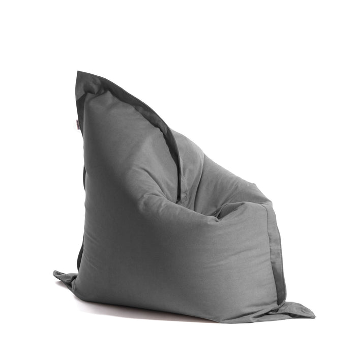 Pouf poltrona Cuscino Thin square in tessuto antimacchia Dali per interno dim.140x140 cm