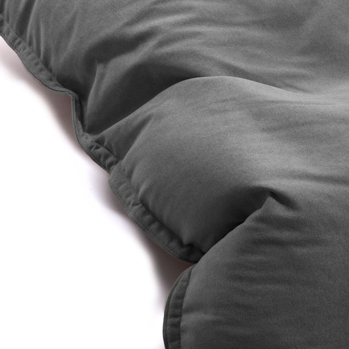 Pouf poltrona Cuscino Thin gigante in tessuto antimacchia Dali per interno dim.140x200 cm