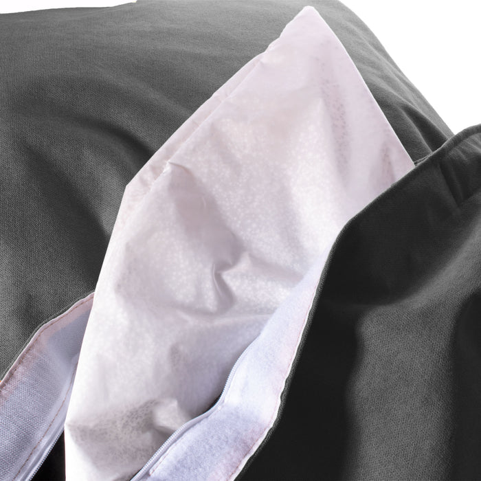 Pouf poltrona Cuscino Thin gigante in tessuto antimacchia Dali per interno dim.140x200 cm