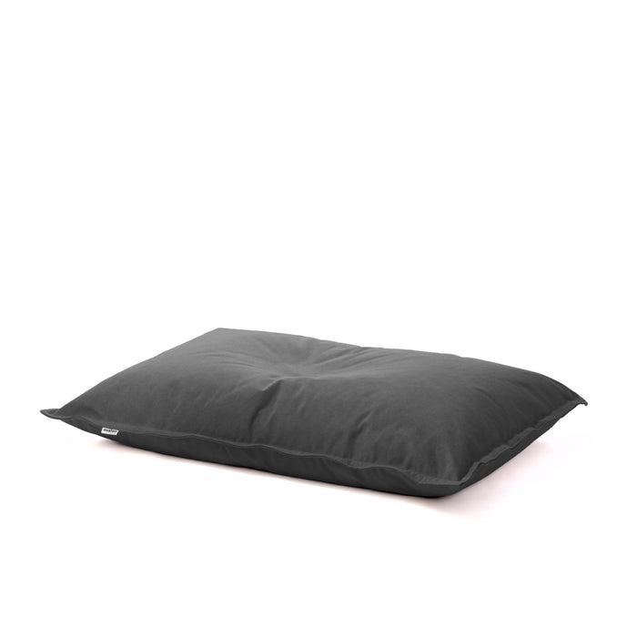 Pouf poltrona Cuscino Thin medio in tessuto antimacchia Dali per interno dim.90x135 cm