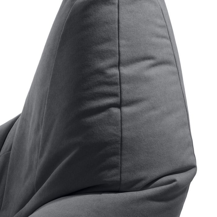 Pouf Poltrona Sacco gigante BAG XXL in tessuto antimacchia Dali dim. 95 x 135 cm