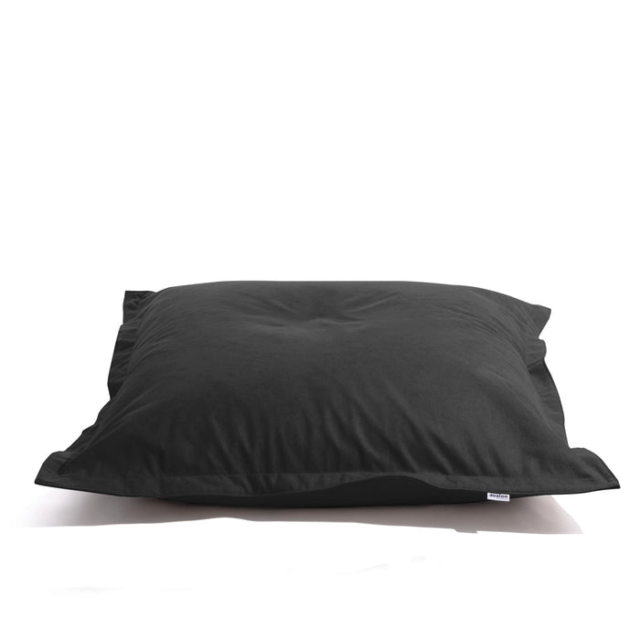 Pouf poltrona Cuscino Thin square in tessuto antimacchia Dali per interno dim.140x140 cm