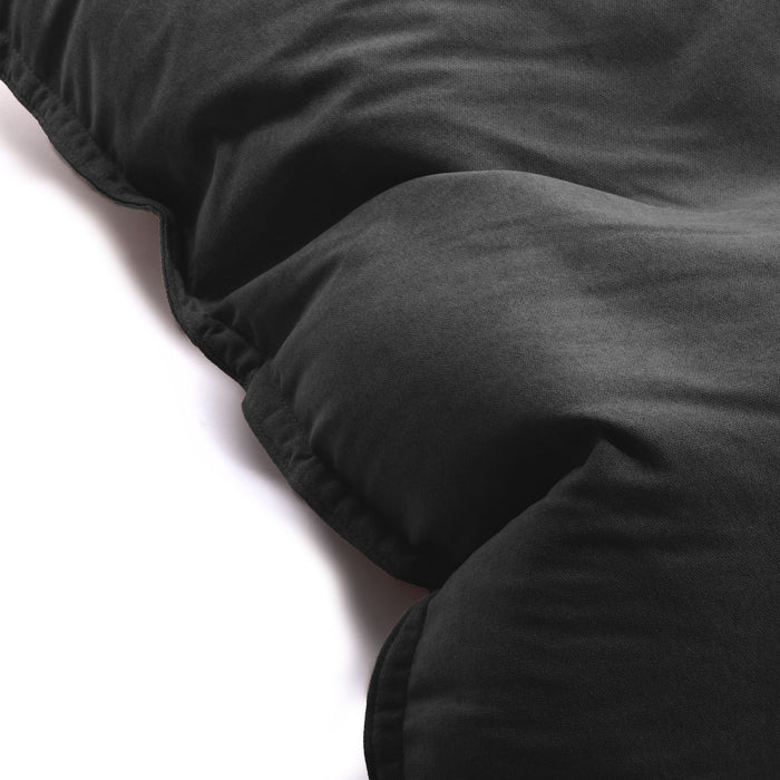Pouf poltrona Cuscino Thin grande in tessuto antimacchia Dali per interno dim.140x175 cm