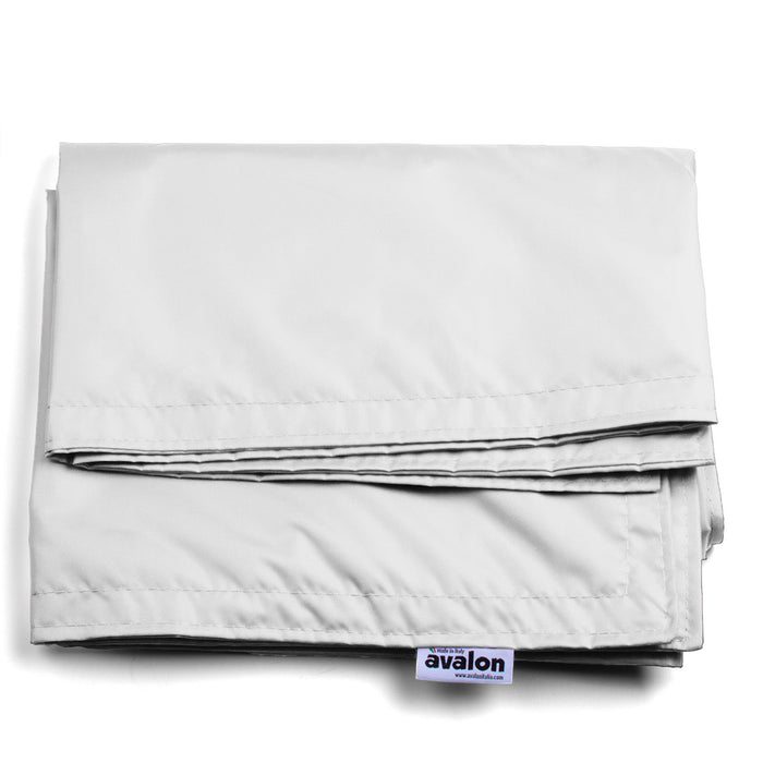 Pouf poltrona Cuscino Thin medio Jive con Sacca interna Imbottito in tessuto antistrappo impermeabile per interno dim.90x135 cm