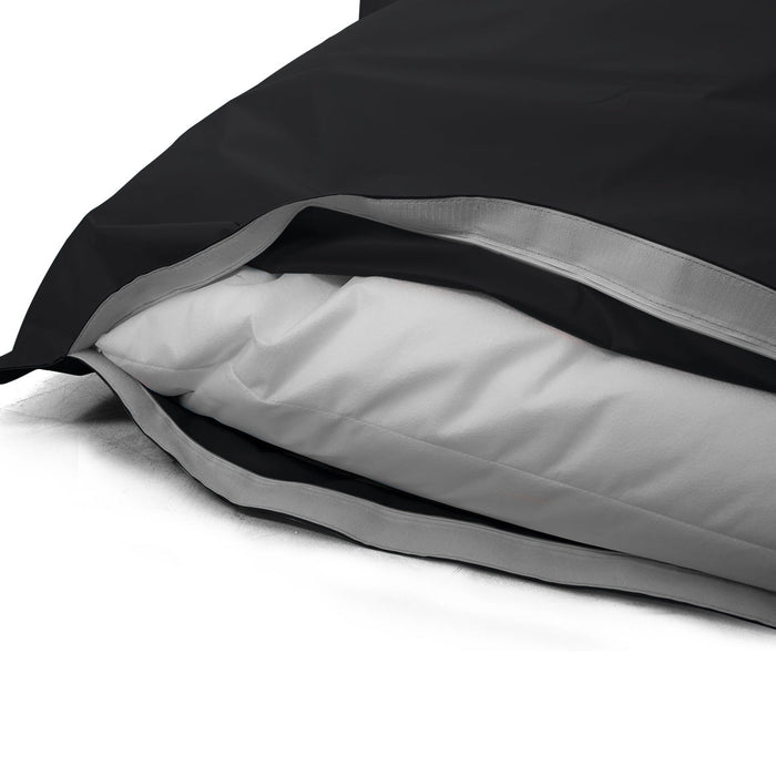 Pouf Cuscino Thin Square Quadrato Thin in tessuto antistrappo impermeabile Jive con Sacca interna per interno dim.140x140 cm