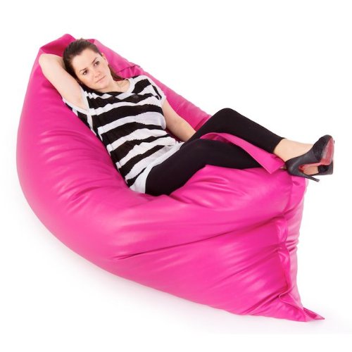 Pouf poltrona Cuscino Thin gigante Imbottito finta pelle antimacchia Jazz per interno dim.140x200 cm