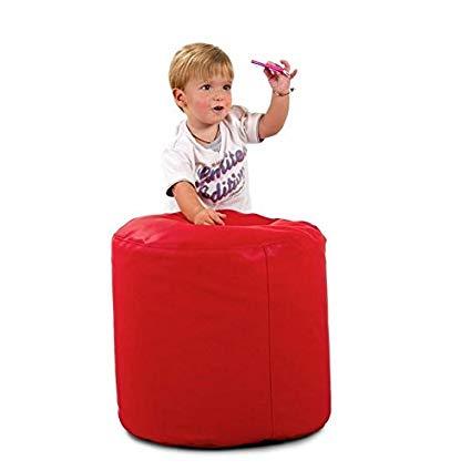 Avalon Pouf Cilindro Mamba Similpelle Trendy Diam. 45 cm, Alt. 45 cm