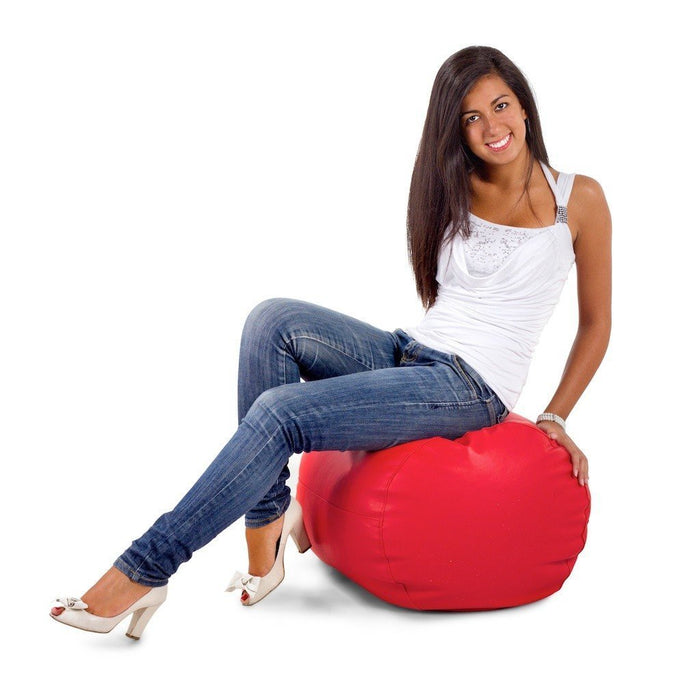 Avalon Pouf Cilindro Mamba Similpelle Trendy Diam. 45 cm, Alt. 45 cm