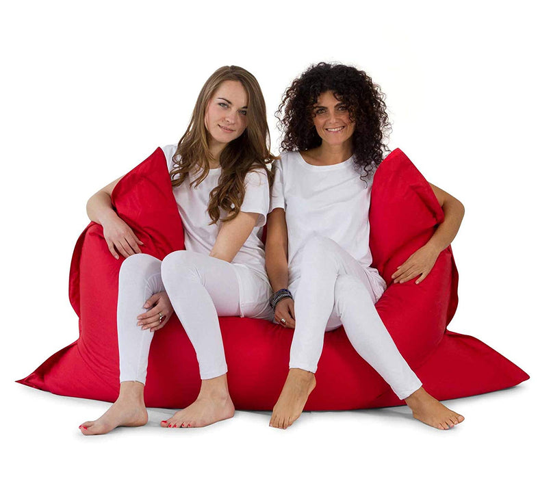 Pouf Cuscino Thin Grande in tessuto antistrappo impermeabile Samba per esterno dim.170x135 cm