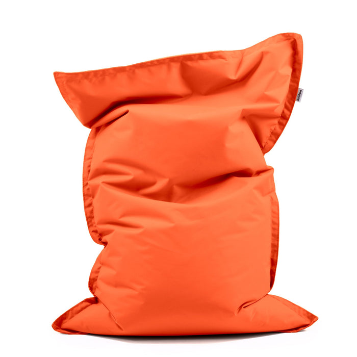 Pouf Cuscino Thin medio sacca vuota in tessuto antistrappo impermeabile Jive per interno dim.135x90 cm