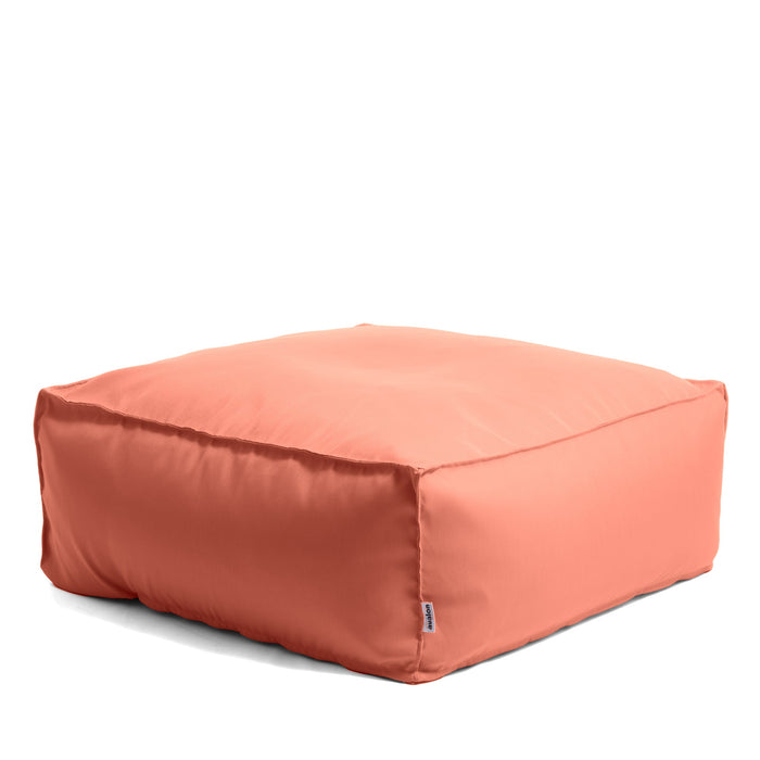 Pouf Deluz Avalon  in tessuto Tropical per esterno. Dim: 98x98x40 cm