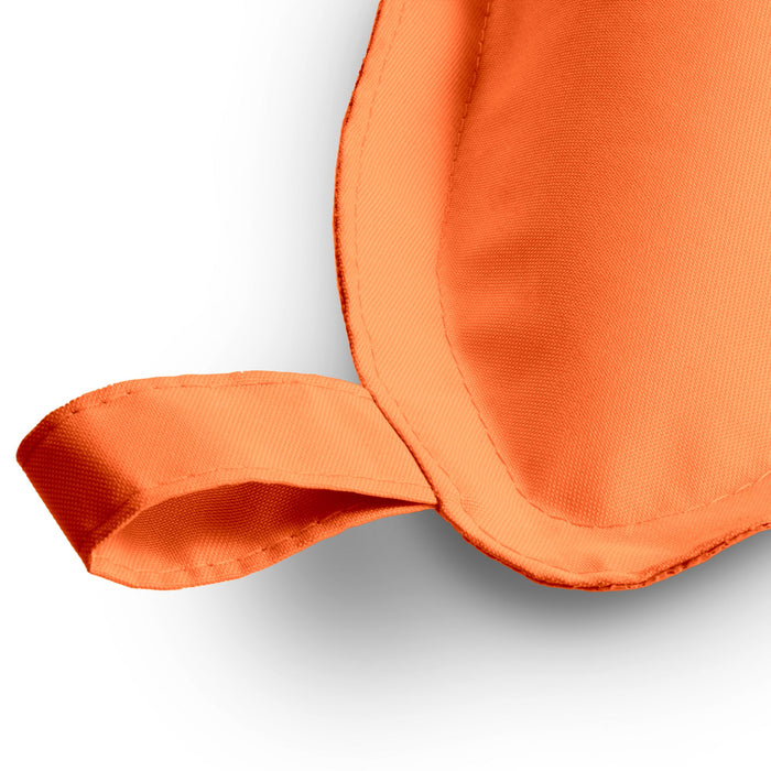 Pouf Cuscino Squama Galleggiante Avalon in tessuto poliestere Samba per esterno. Dim: 145x99xH30cm