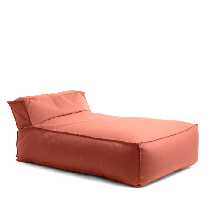 Pouf Letto Deluz Avalon in tessuto Tropical per esterno. Dim: 165x98x65 cm