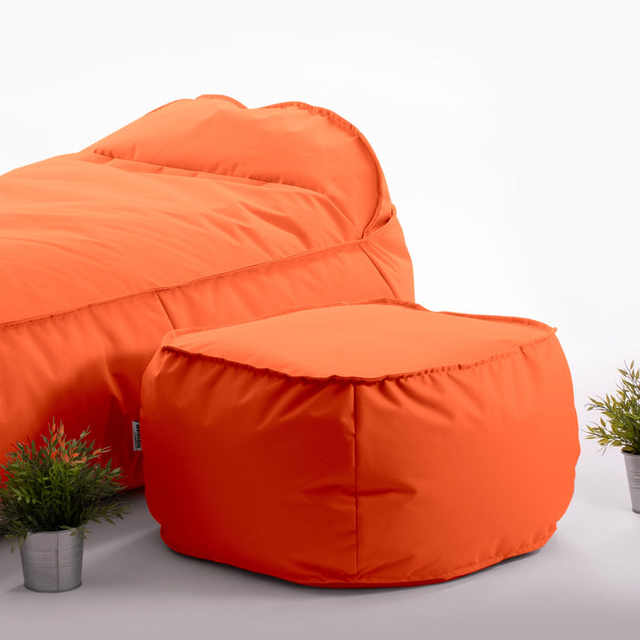 Pouf Poltrona Park Per Esterno In Tessuto Poliestere Samba Dim:65x65x40 Cm