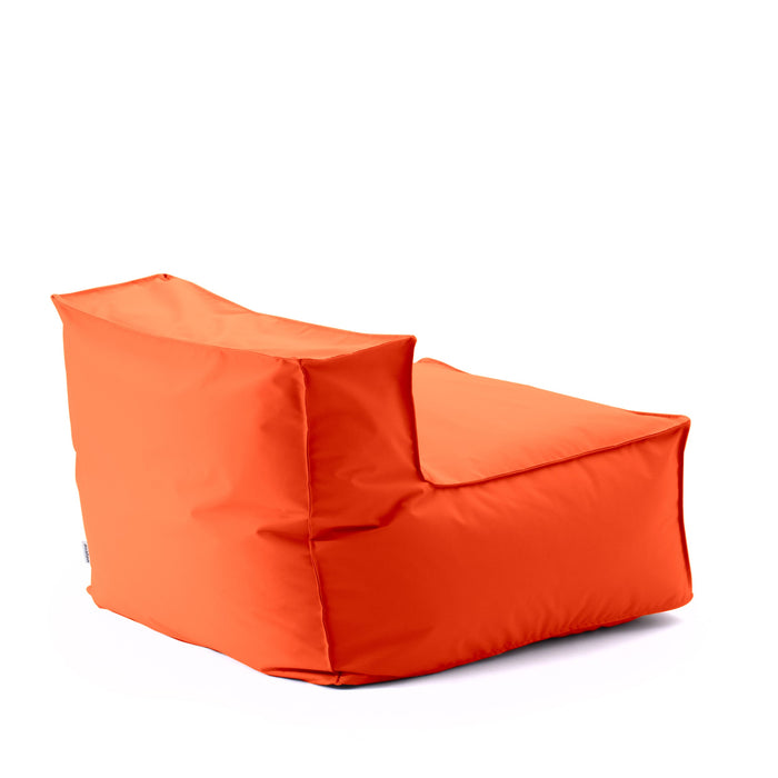Pouf poltrona 1 posto Deluz per esterno in tessuto poliestere Samba dim: 98x98x65 cm