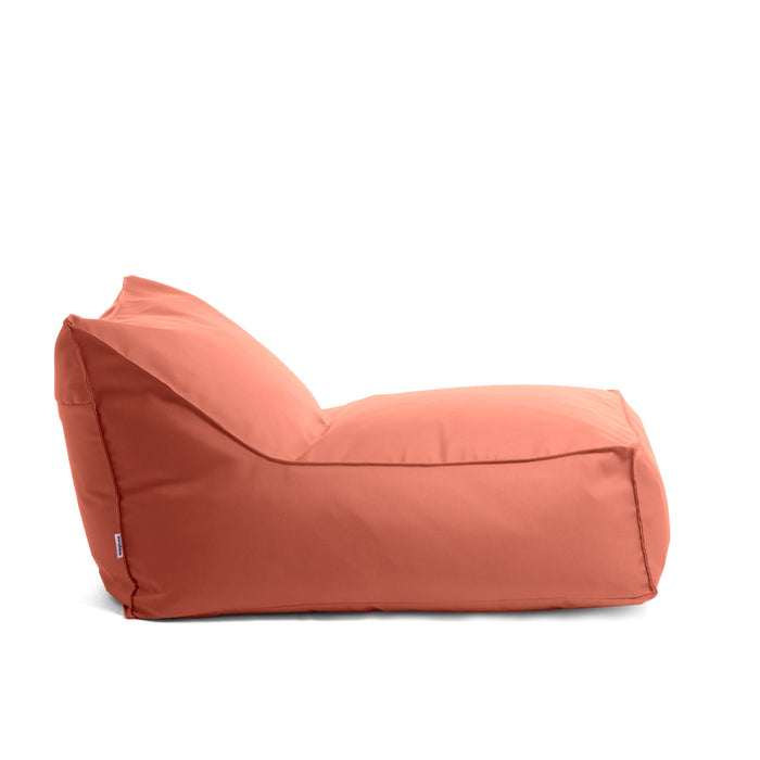 Pouf Poltrona Badd Avalon in tessuto Tropical per esterno. Dim: 70x105 cm