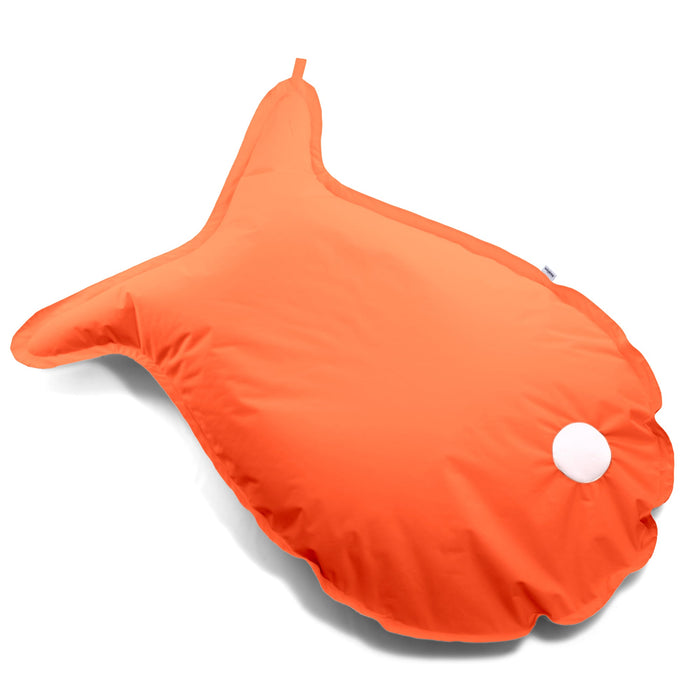 Pouf Cuscino Squama Big Galleggiante Avalon in tessuto poliestere Samba per esterno Dim: 180x125xH30cm