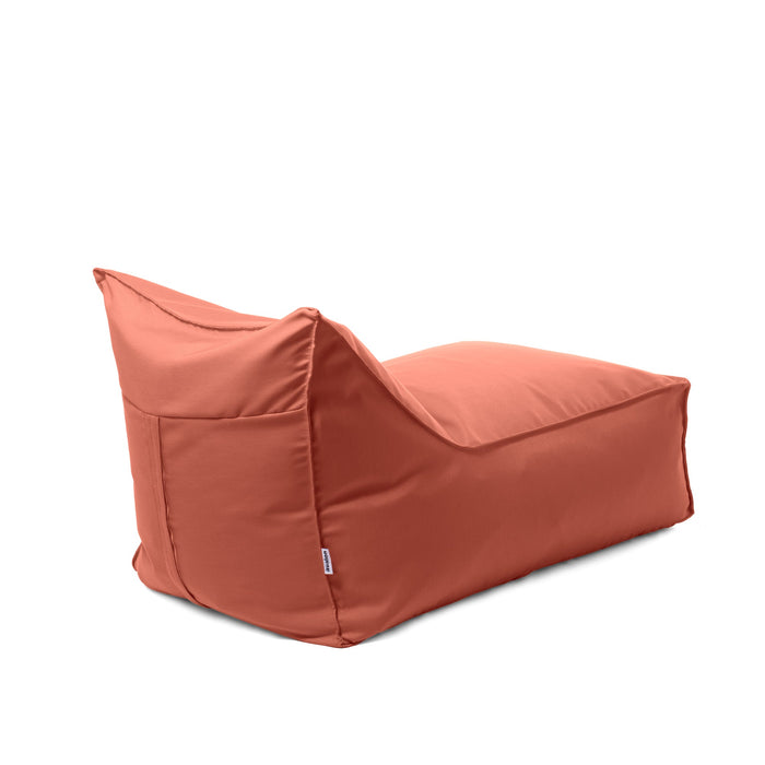 Pouf Poltrona Badd Avalon in tessuto Tropical per esterno. Dim: 70x105 cm