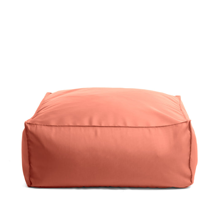 Pouf Deluz Avalon  in tessuto Tropical per esterno. Dim: 98x98x40 cm