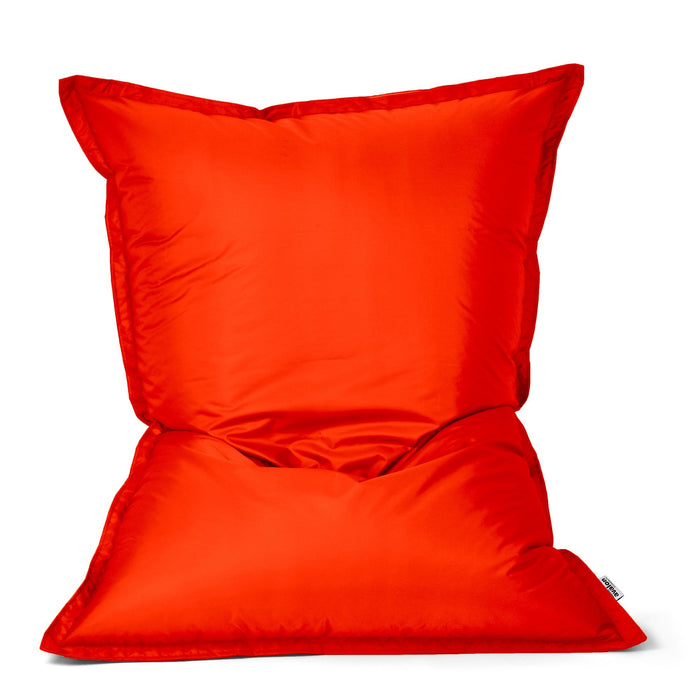 Pouf Cuscino Thin medio sacca vuota in tessuto antistrappo impermeabile Jive per interno dim.135x90 cm