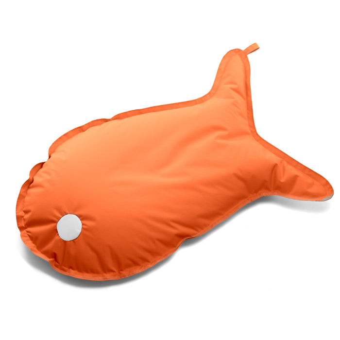 Pouf Cuscino Squama Galleggiante Avalon in tessuto poliestere Samba per esterno. Dim: 145x99xH30cm