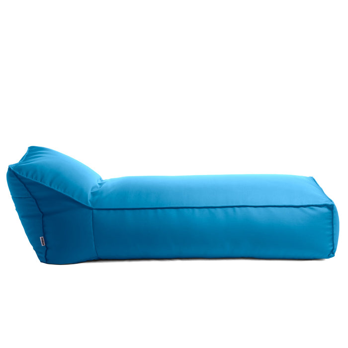 Pouf Lettino Badd L Avalon in tessuto Tropical per esterno. Dim: 70x160 cm