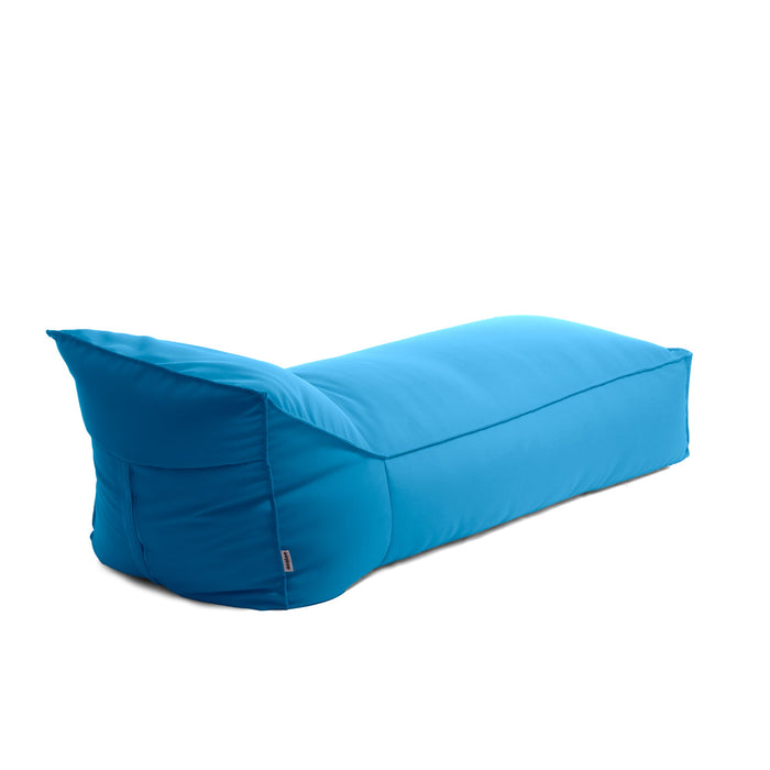 Pouf Lettino Badd L Avalon in tessuto Tropical per esterno. Dim: 70x160 cm