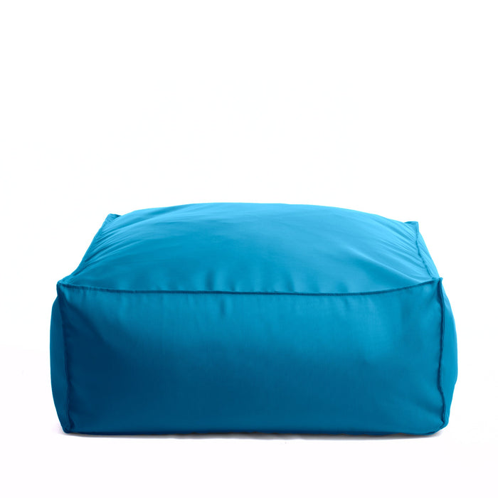 Pouf Deluz Avalon  in tessuto Tropical per esterno. Dim: 98x98x40 cm
