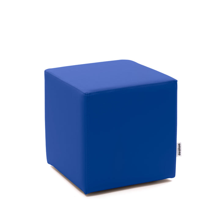 Avalon Pouf Rigido Cubo Similpelle Mamba Trendy Classe 1-IM Ignifugo per Interno ed Esterno. Dim: Larg. 35 cm X Prof. 35 cm X Alt. 35 cm