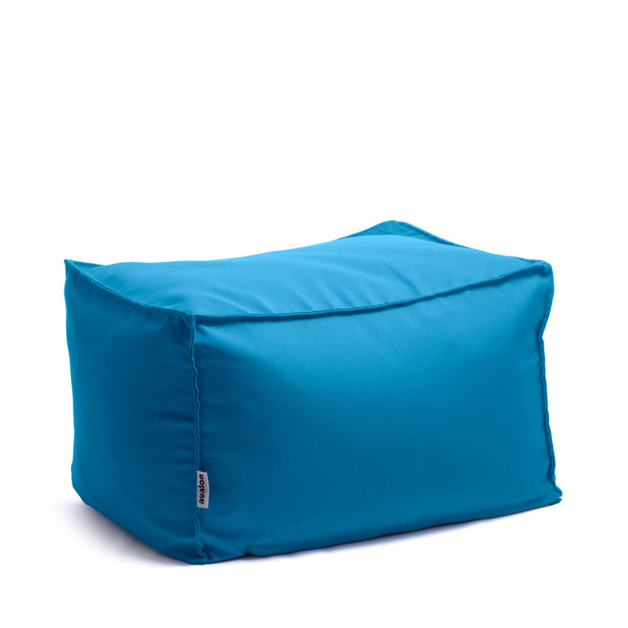 Pouf Badd  Avalon in tessuto Tropical per esterno. Dim: 45x60x38 cm