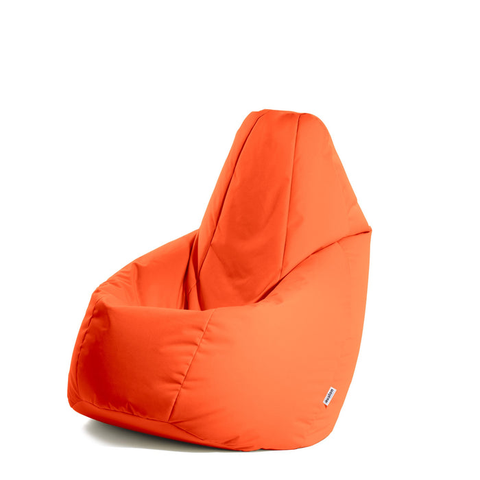 Pouf Poltrona Sacco Grande Sfoderabile con sacca interna BAG L Jive in tessuto per interno, Antistrappo, Impermeabile - Ø80 x H125 cm