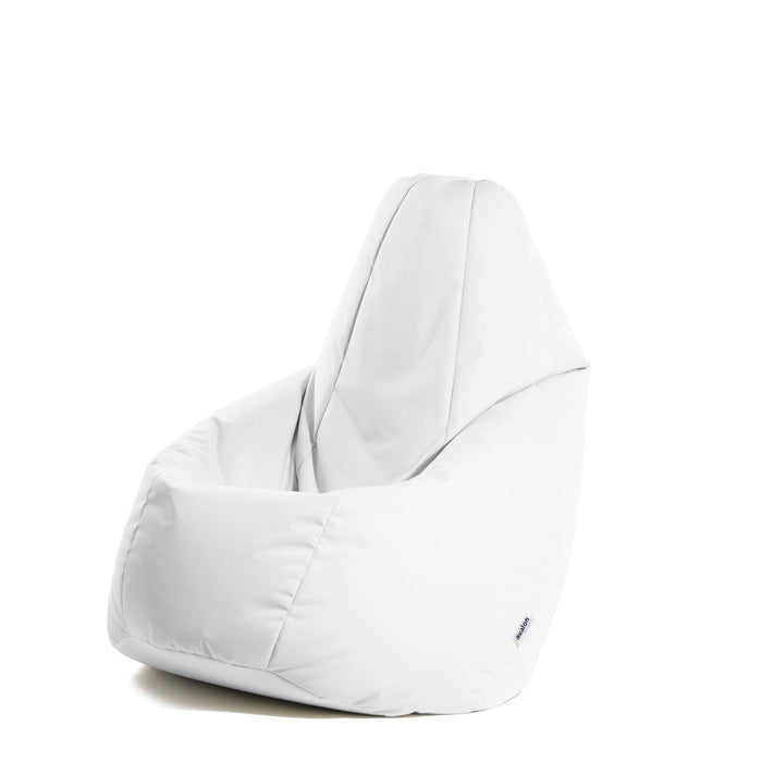 Pouf Poltrona Sacco Grande Sfoderabile con sacca interna BAG L Jive in tessuto per interno, Antistrappo, Impermeabile - Ø80 x H125 cm