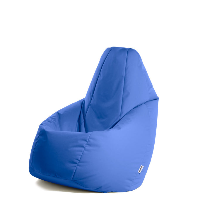 Pouf Poltrona Sacco Grande Sfoderabile con sacca interna BAG L Jive in tessuto per interno, Antistrappo, Impermeabile - Ø80 x H125 cm