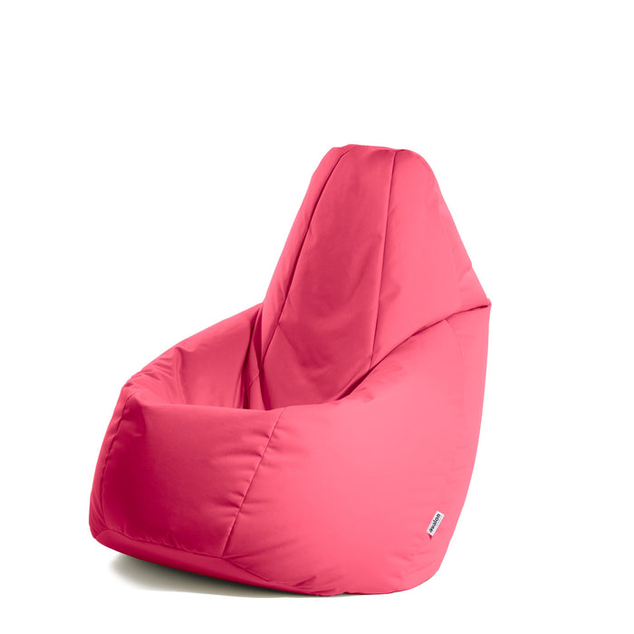 Pouf Poltrona Sacco Grande Sfoderabile con sacca interna BAG L Jive in tessuto per interno, Antistrappo, Impermeabile - Ø80 x H125 cm