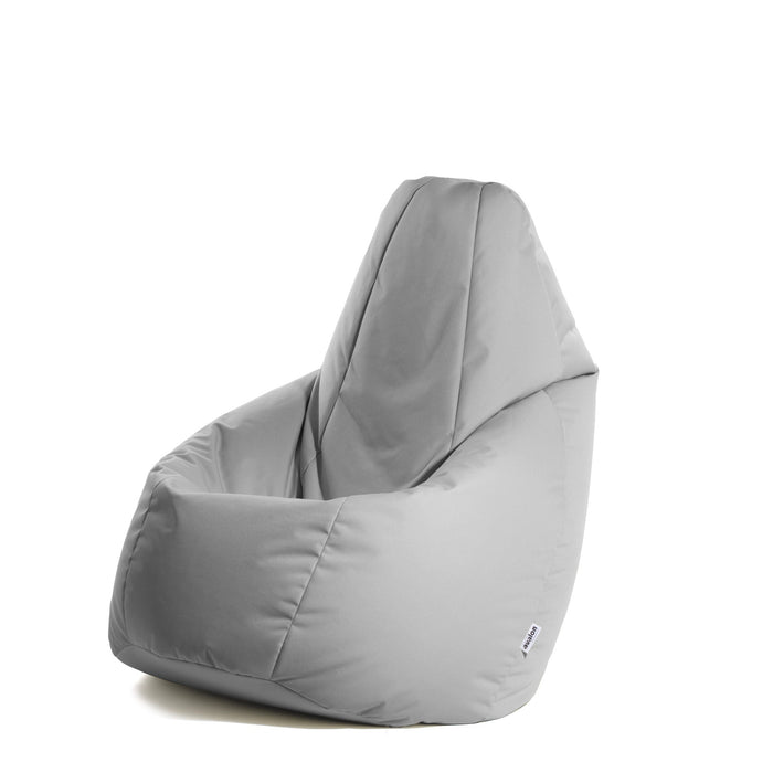 Pouf Poltrona Sacco Grande Sfoderabile con sacca interna BAG L Jive in tessuto per interno, Antistrappo, Impermeabile - Ø80 x H125 cm