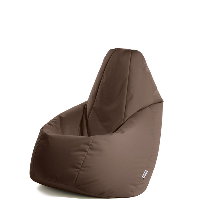 Pouf Poltrona Sacco Grande Sfoderabile con sacca interna BAG L Jive in tessuto per interno, Antistrappo, Impermeabile - Ø80 x H125 cm