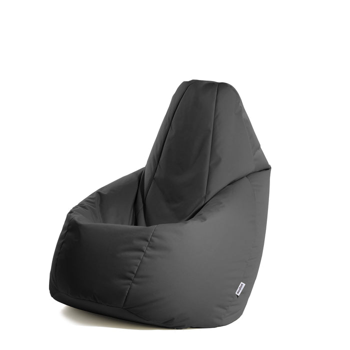 Pouf Poltrona Sacco Grande Sfoderabile con sacca interna BAG L Jive in tessuto per interno, Antistrappo, Impermeabile - Ø80 x H125 cm