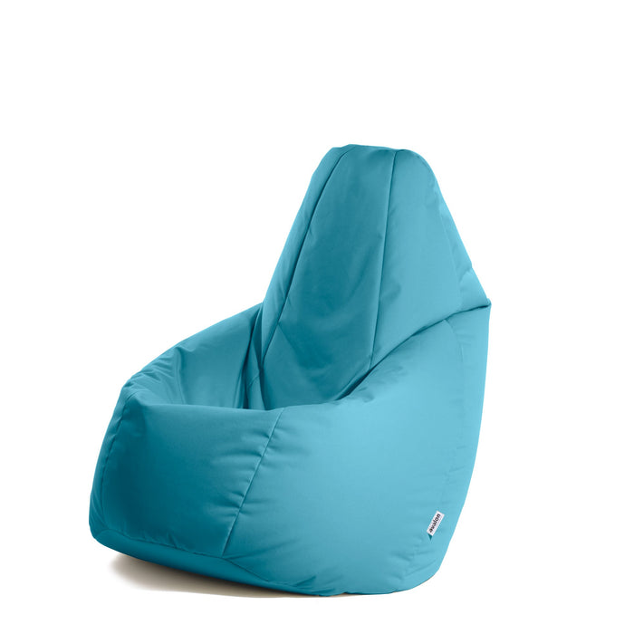 Pouf Poltrona Sacco Grande Sfoderabile con sacca interna BAG L Jive in tessuto per interno, Antistrappo, Impermeabile - Ø80 x H125 cm