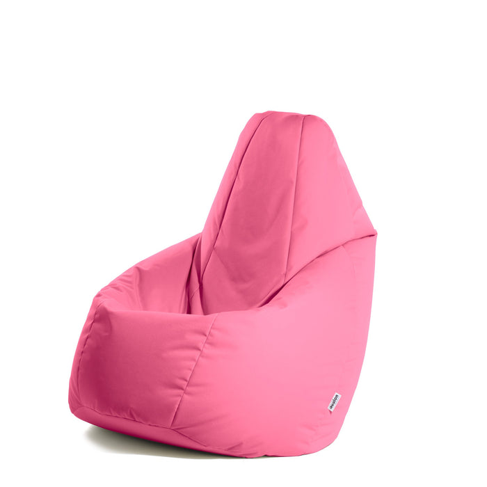Pouf Poltrona Sacco Grande Sfoderabile con sacca interna BAG L Jive in tessuto per interno, Antistrappo, Impermeabile - Ø80 x H125 cm