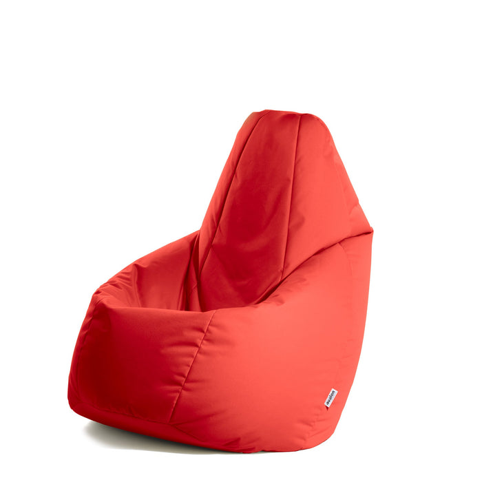 Pouf Poltrona Sacco Grande Sfoderabile con sacca interna BAG L Jive in tessuto per interno, Antistrappo, Impermeabile - Ø80 x H125 cm