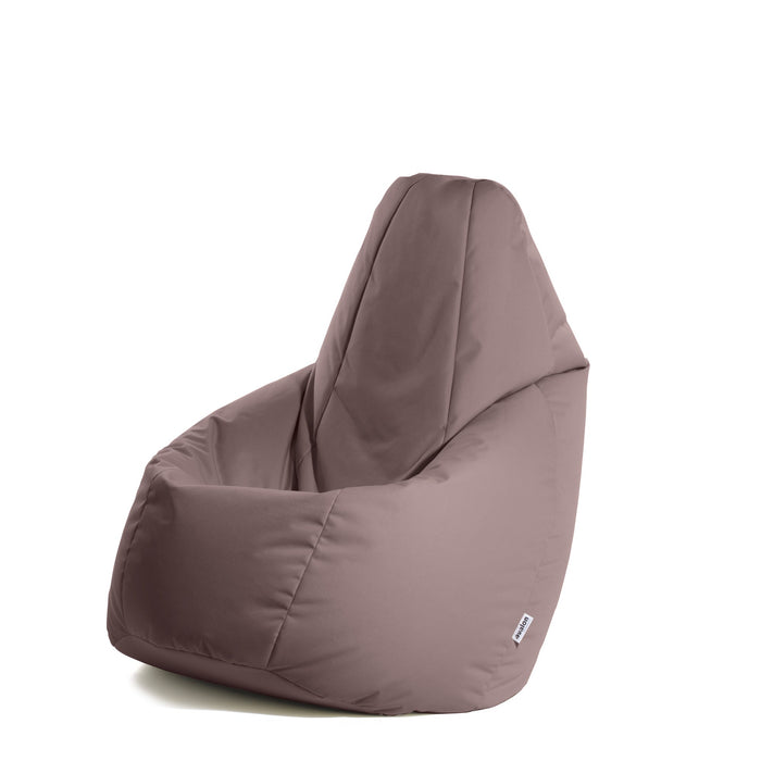 Pouf Poltrona Sacco Grande Sfoderabile con sacca interna BAG L Jive in tessuto per interno, Antistrappo, Impermeabile - Ø80 x H125 cm