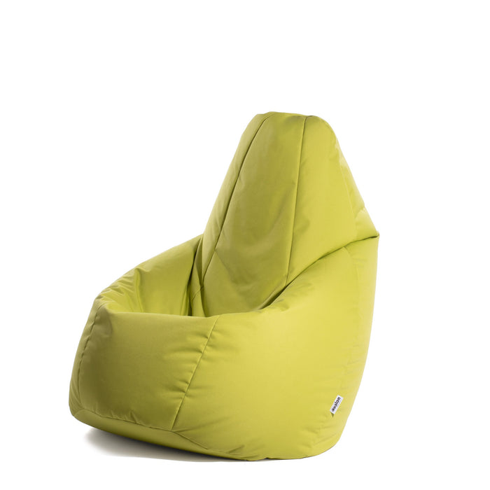 Pouf Poltrona Sacco Grande Sfoderabile con sacca interna BAG L Jive in tessuto per interno, Antistrappo, Impermeabile - Ø80 x H125 cm