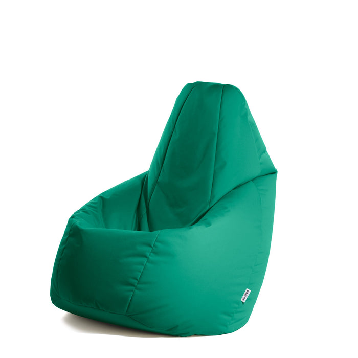Pouf Poltrona Sacco Grande Sfoderabile con sacca interna BAG L Jive in tessuto per interno, Antistrappo, Impermeabile - Ø80 x H125 cm