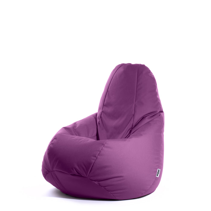 Pouf Poltrona Sacco media BAG M Jive in tessuto dim. 68 x 107 cm