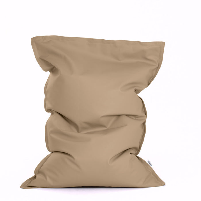 Pouf Poltrona Cuscino Thin medio in finta pelle antimacchia jazz per interno dim.90x135 cm