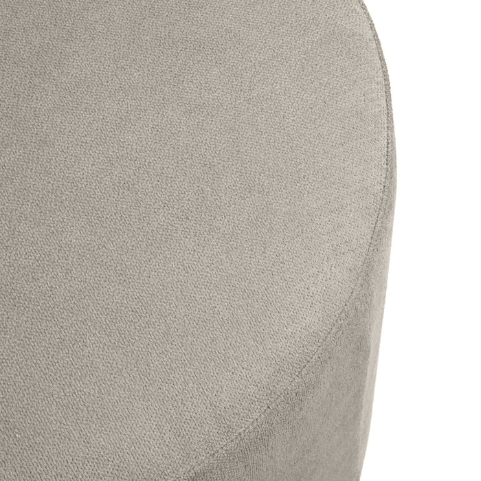 Avalon Pouf Cilindro Rigido in tessuto antimacchia Dali Made in Italy. Dim: Ø45 cm X H43 cm